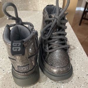 Glitter Toddler UGG Boots Size 8